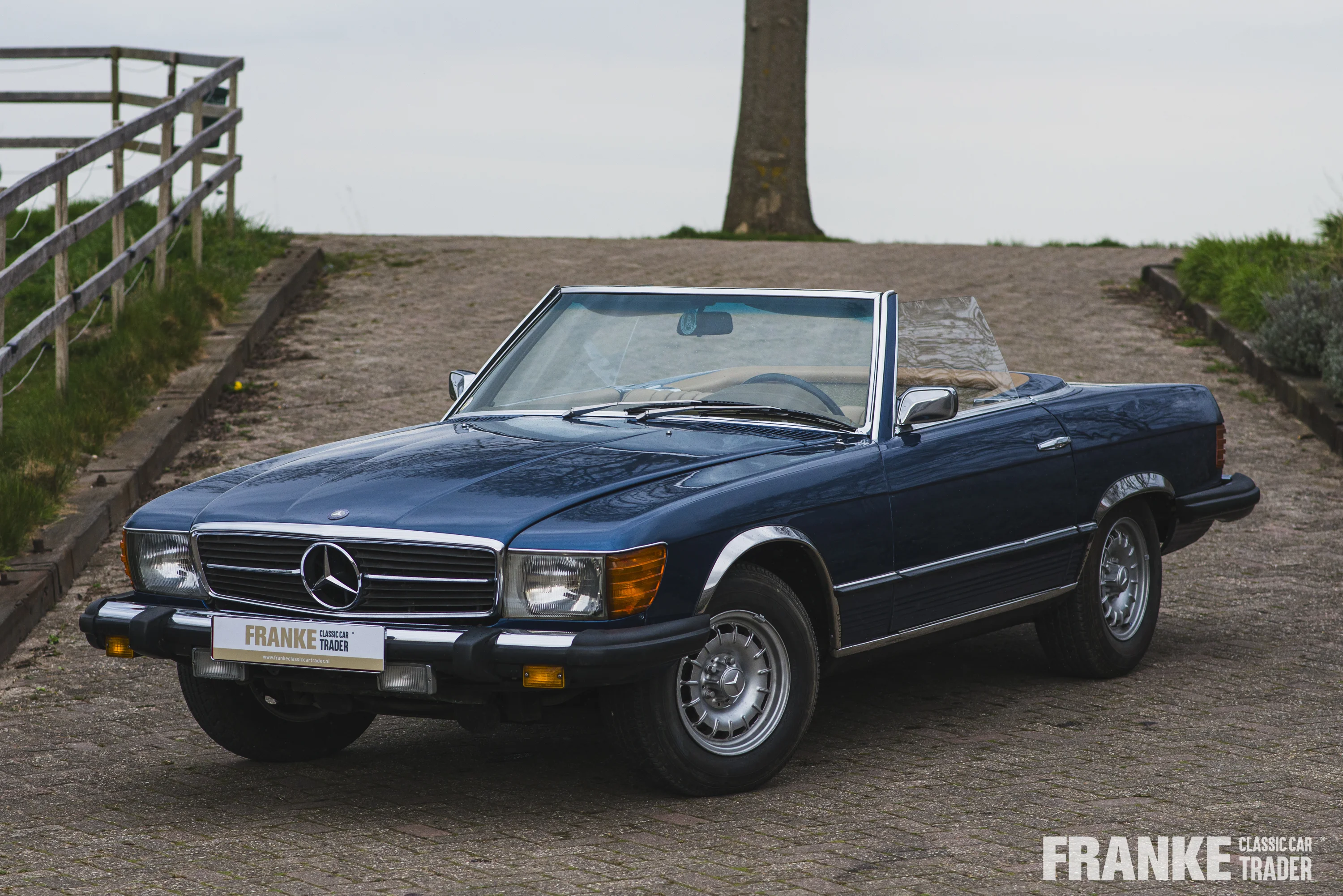 Mercedes-Benz 350 SL - 1 mercedes 350sl blauw4637 - 30-3-2025