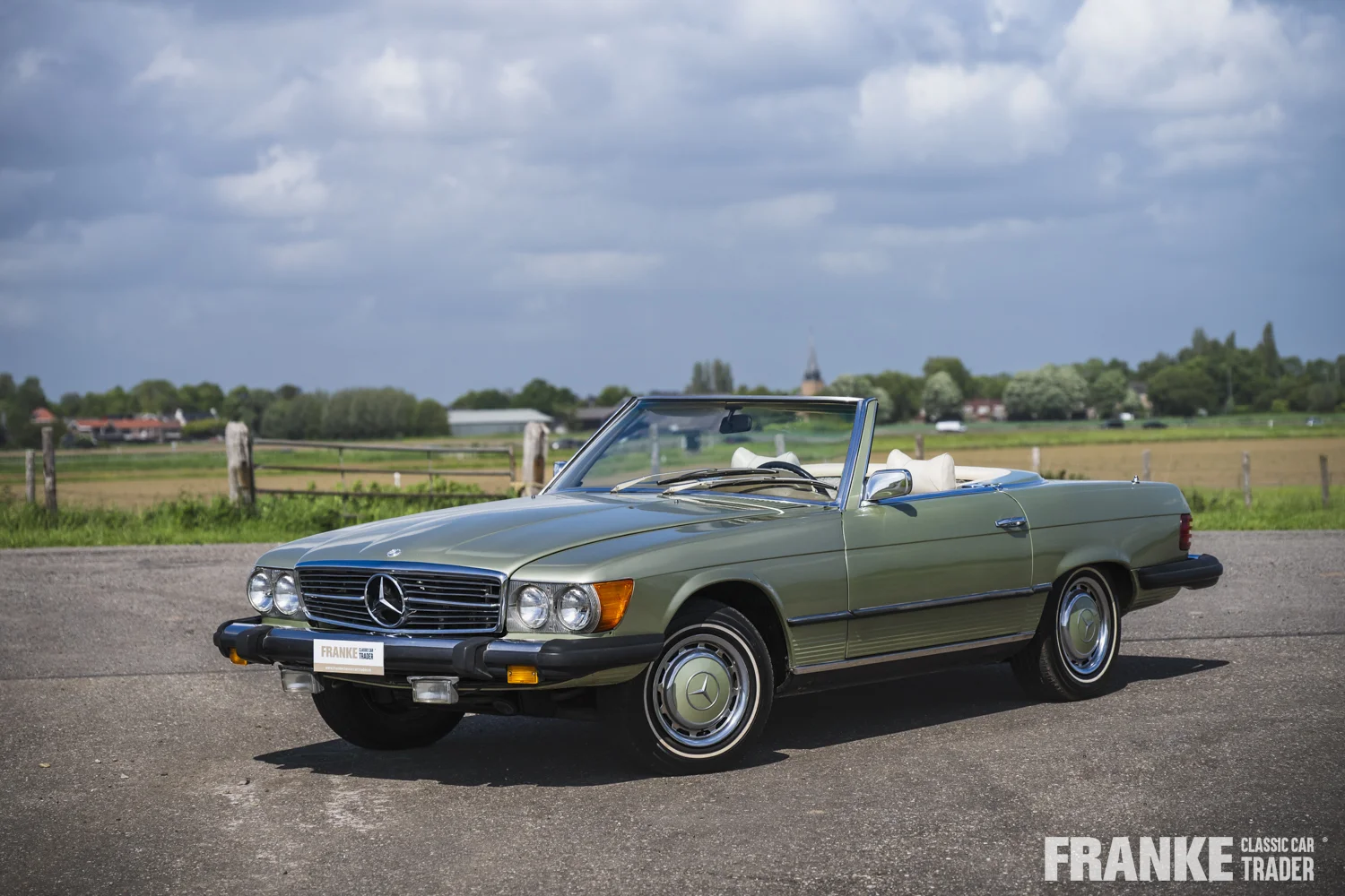 Mercedes-Benz 450 SL - 155 mb 450 sl groen 9030 - 450SL-MB-1125