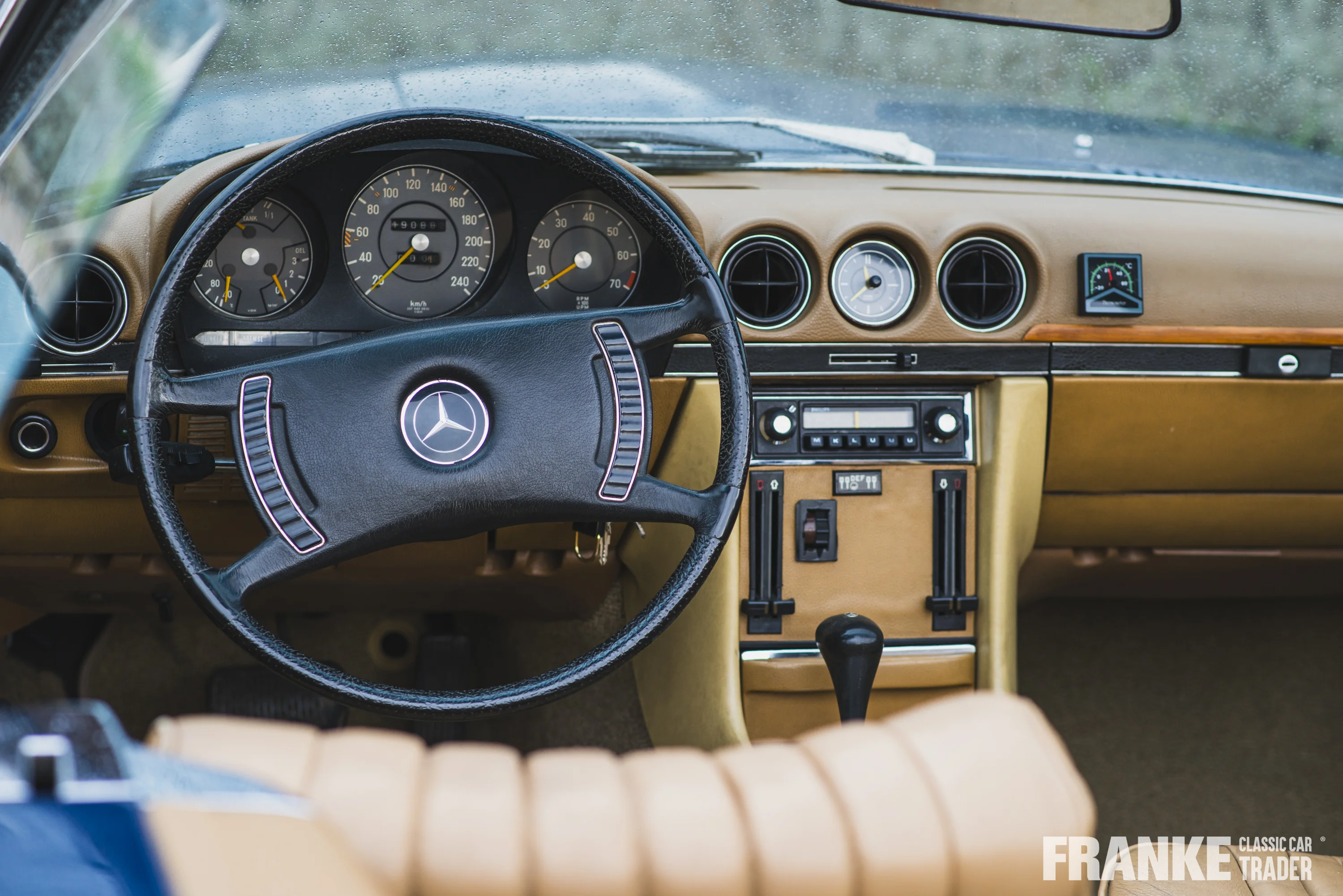 Mercedes-Benz 350 SL - 16 mercedes 350sl blauw4657 - 30-3-2025