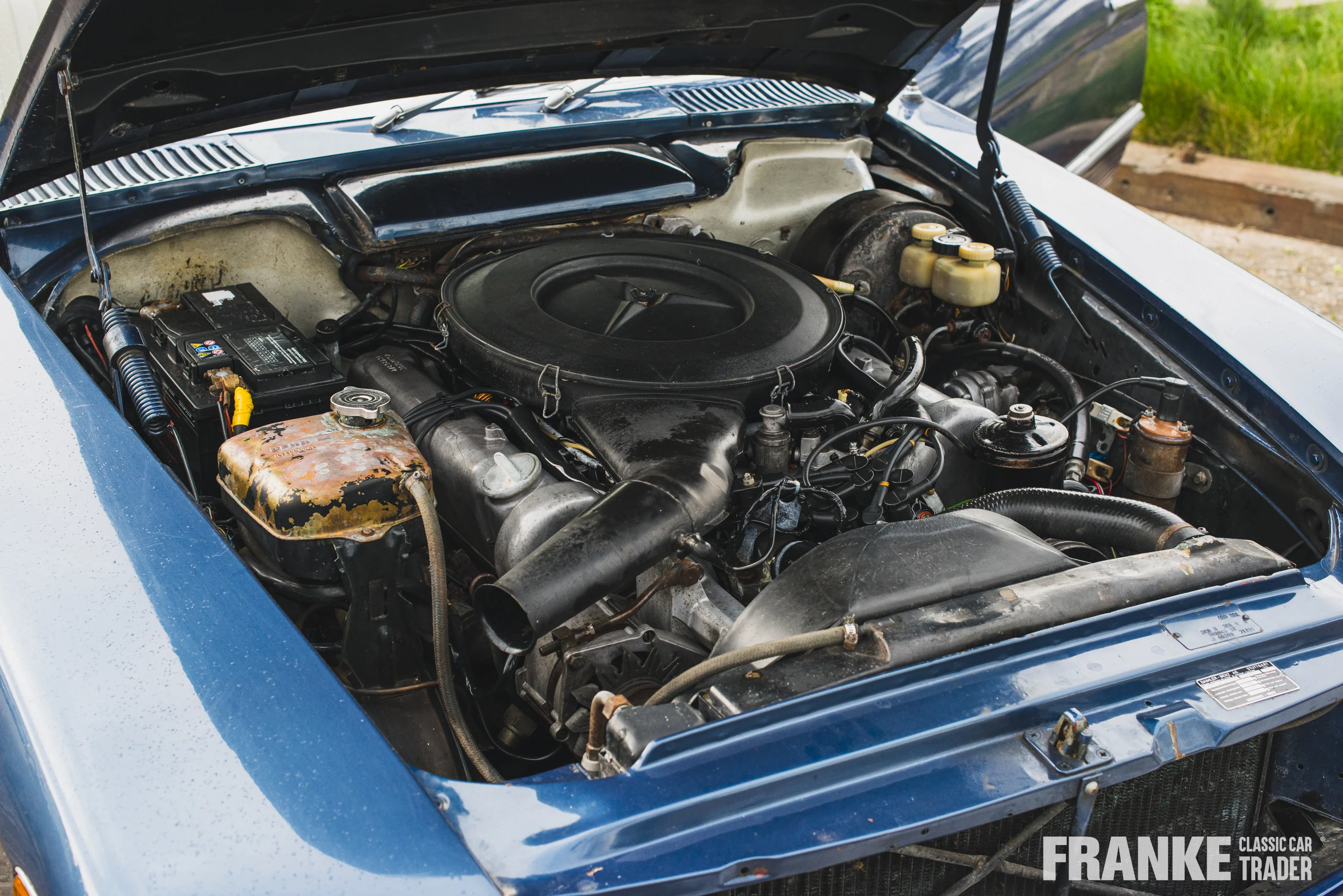Mercedes-Benz 350 SL - 18 mercedes 350sl blauw4693 - 30-3-2025