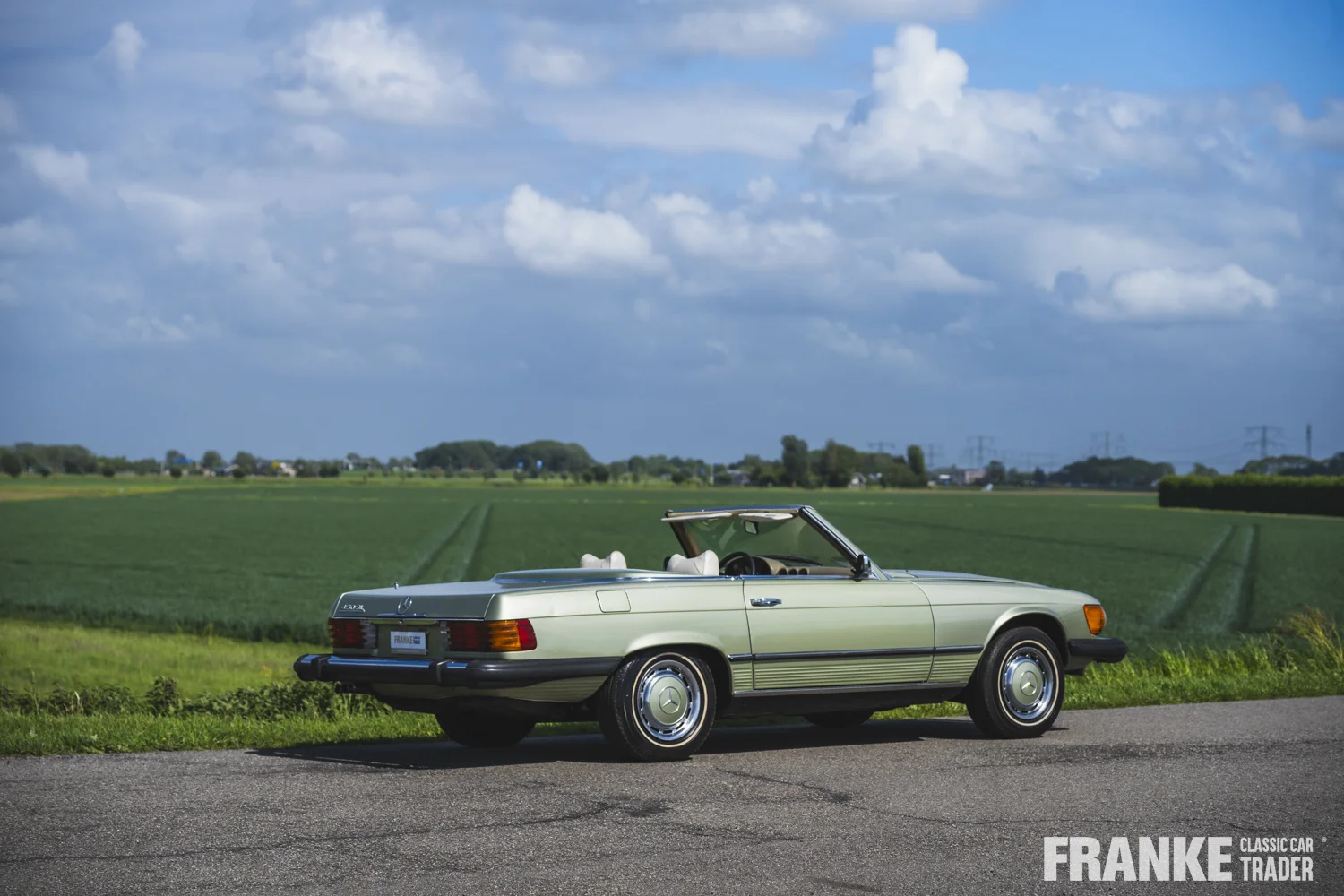 Mercedes-Benz 450 SL - 20 mb 450 sl groen 9003 - 450SL-MB-1125