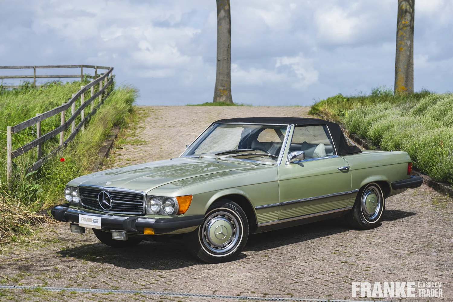 Mercedes-Benz 450 SL - 4 mb 450 sl groen 8830 - 450SL-MB-1125