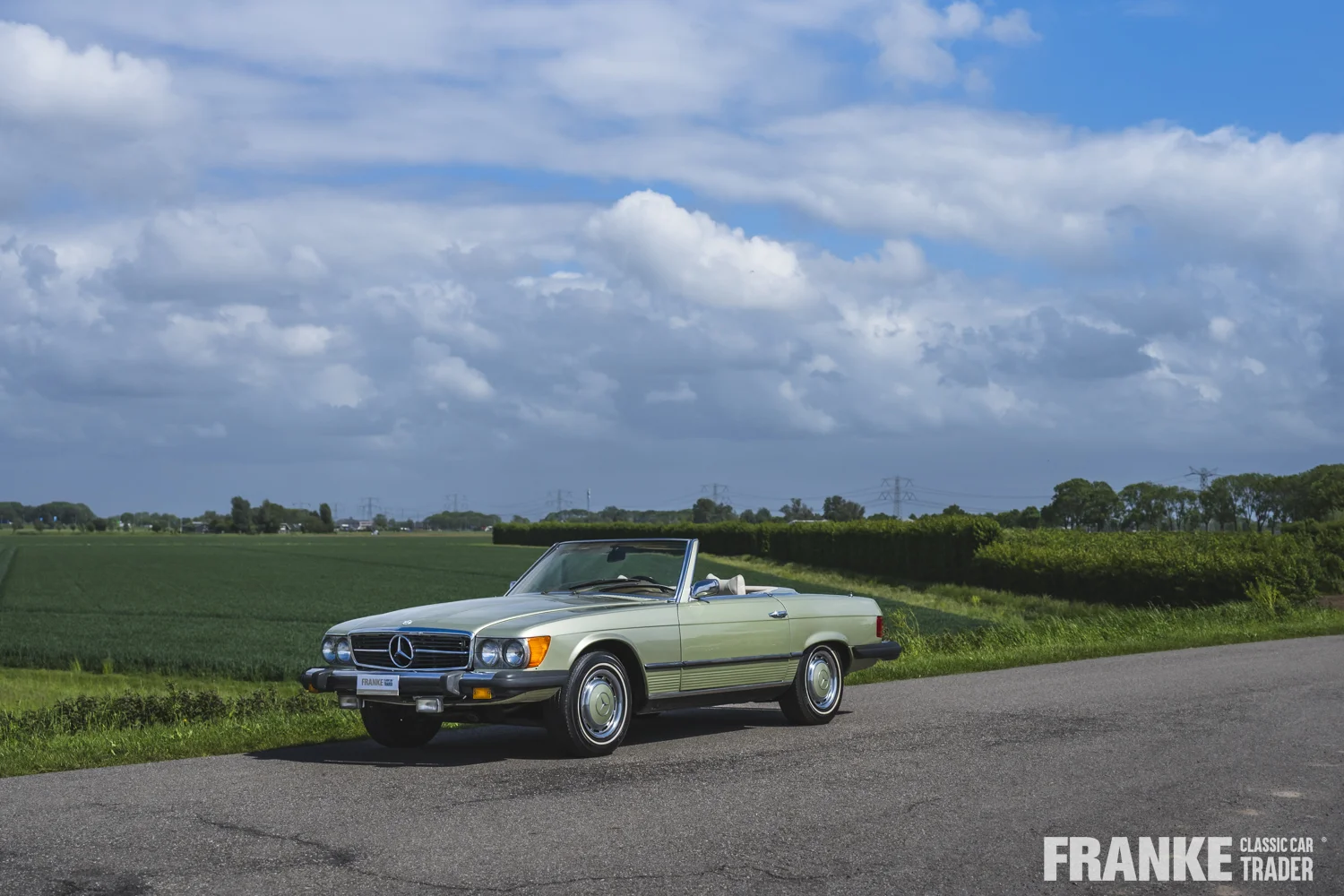 Mercedes-Benz 450 SL - 45 mb 450 sl groen 8953 - 450SL-MB-1125