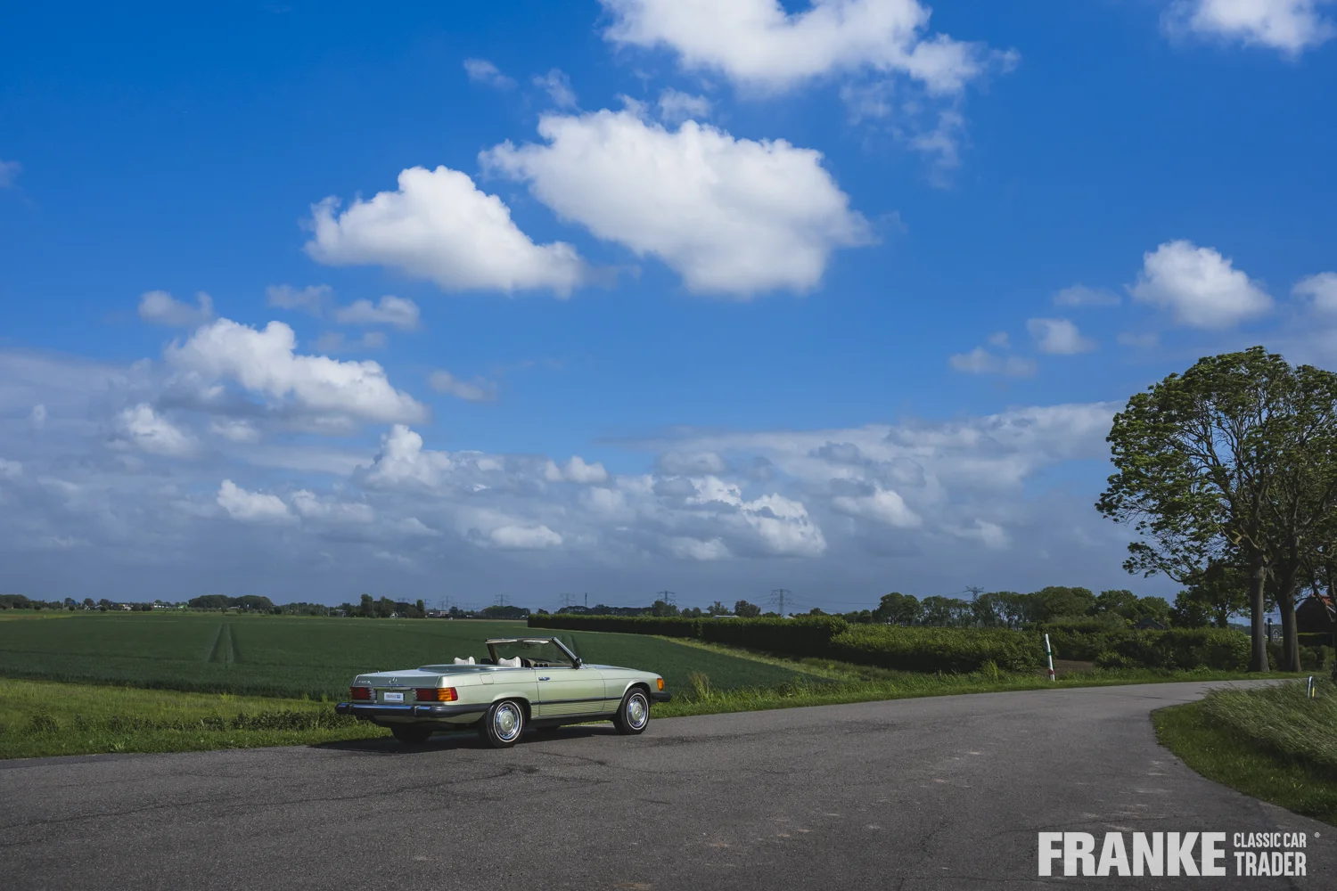 Mercedes-Benz 450 SL - 56 mb 450 sl groen 9010 - 450SL-MB-1125