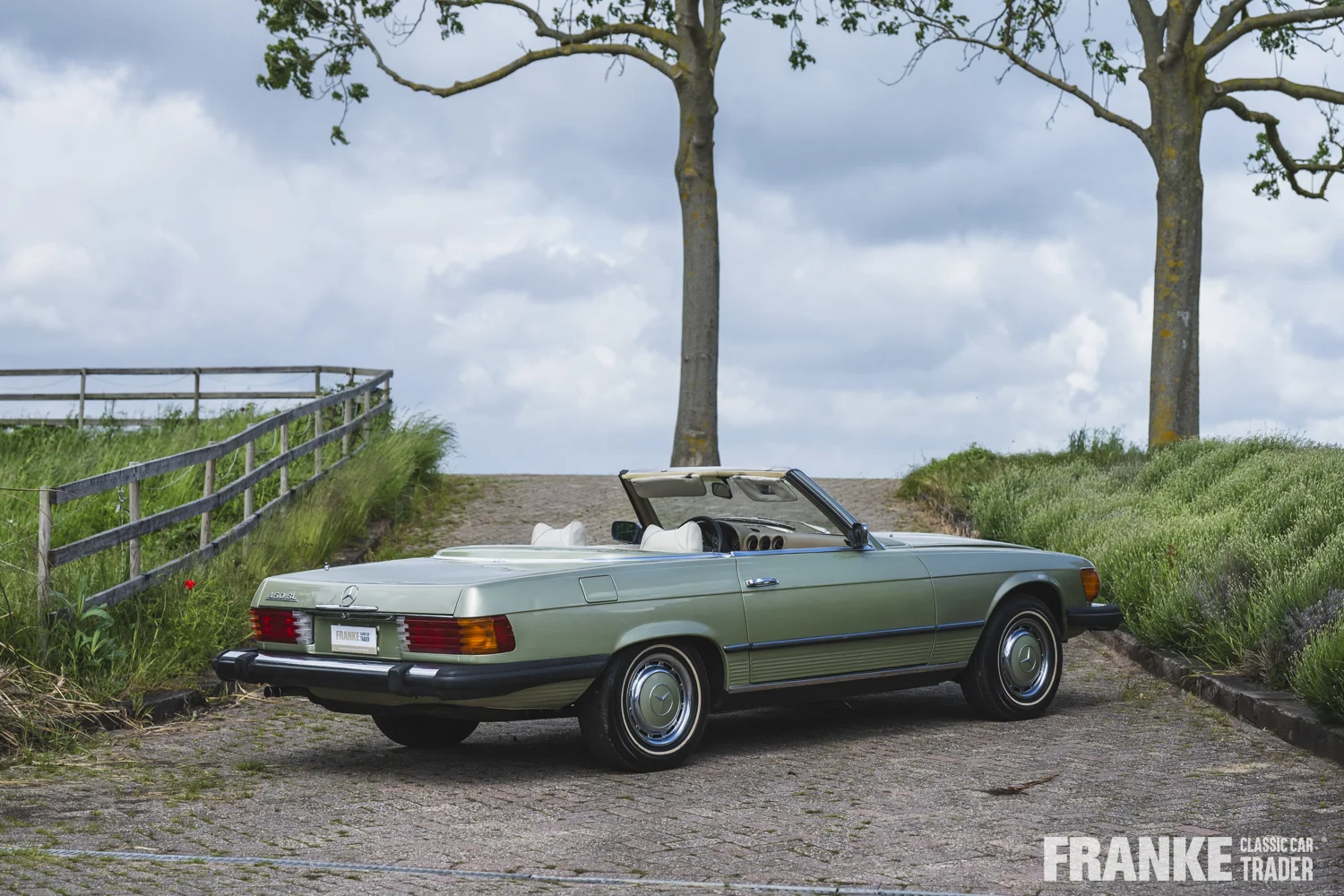 Mercedes-Benz 450 SL - 8 mb 450 sl groen 8886 - 450SL-MB-1125