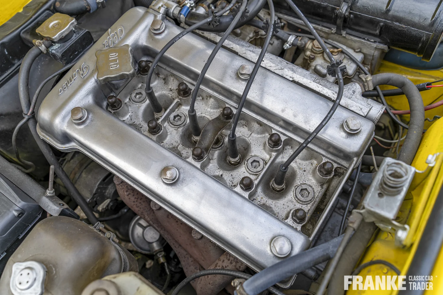 Alfa Romeo Spider - Alfa romeo spider 72 geel fcct 055 - 197209-2025