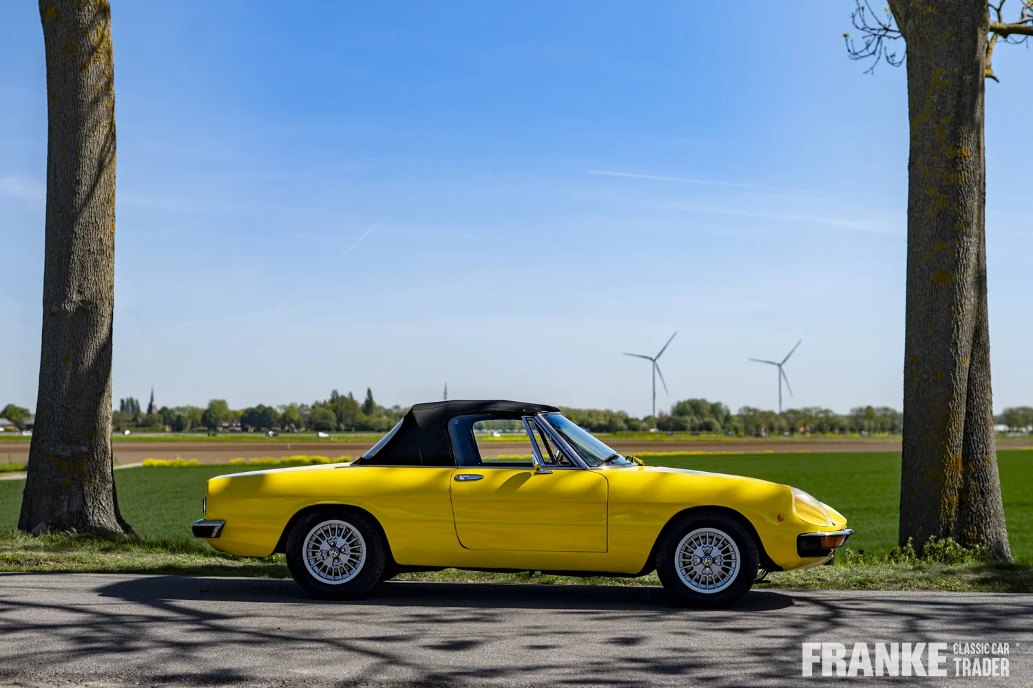 Alfa Romeo Spider - Alfa romeo spider 72 geel fcct 10 - 197209-2025
