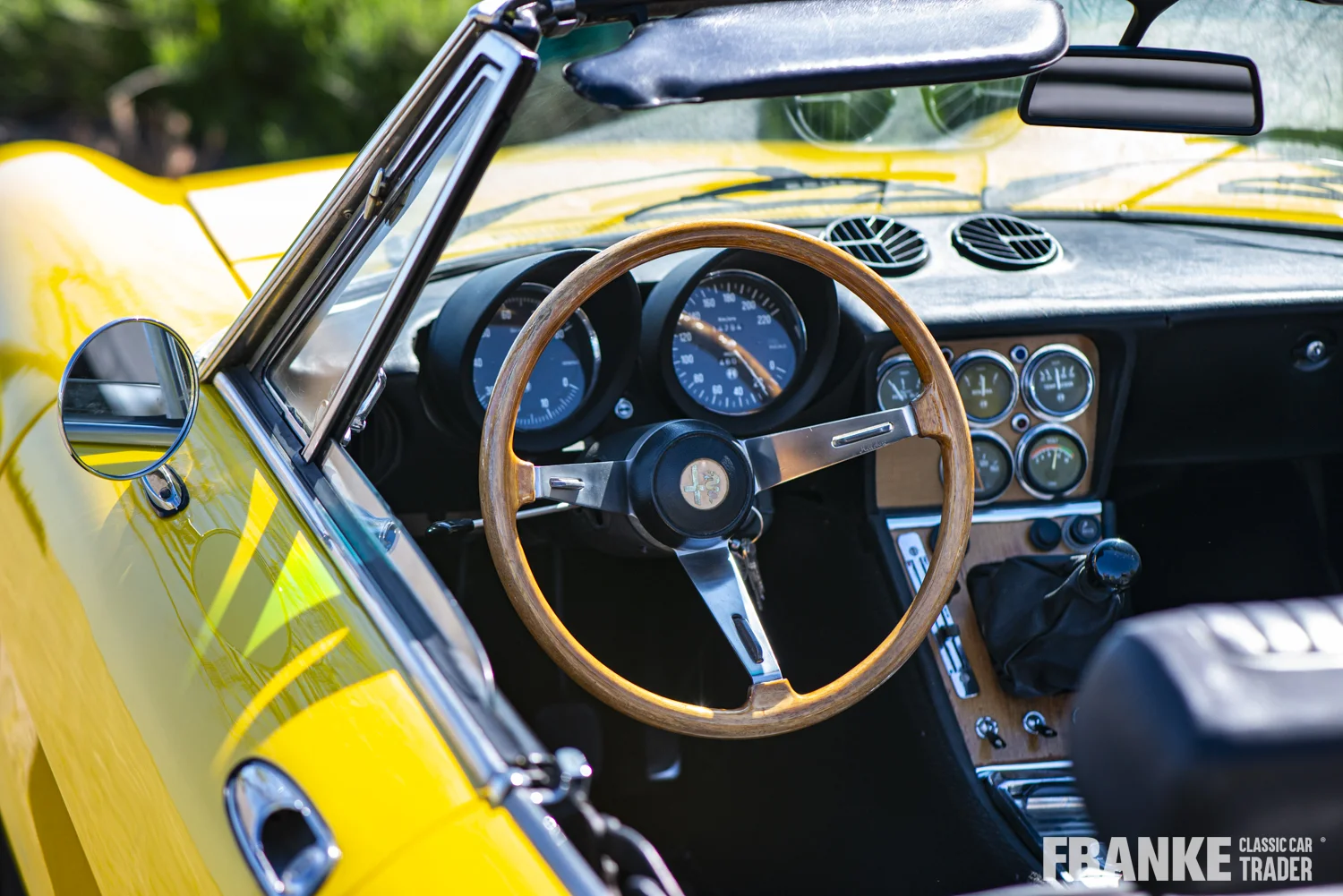 Alfa Romeo Spider - Alfa romeo spider 72 geel fcct 24 - 197209-2025