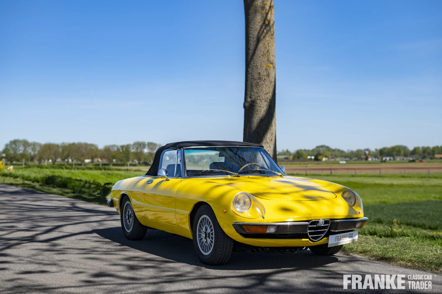 Alfa Romeo Spider - Alfa romeo spider 72 geel fcct 36 - 197209-2025