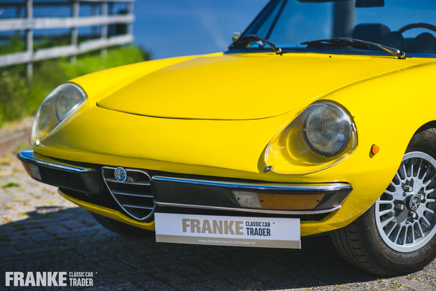 Alfa Romeo Spider - Alfa romeo spider 72 geel fcct 6 - 197209-2025