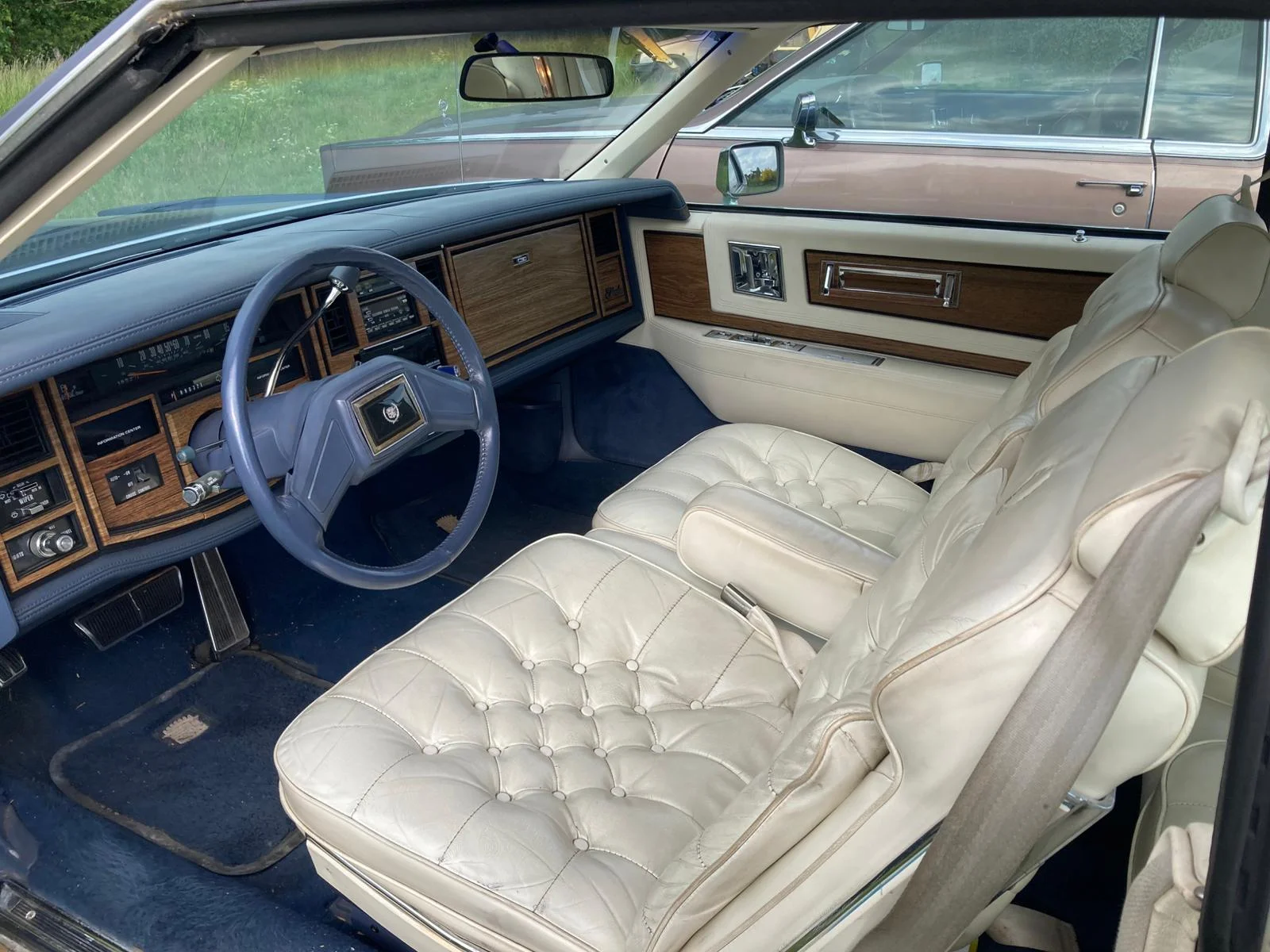 Cadillac Eldorado - Cadillac eldorado blauw 1983 2 - 1983-092025